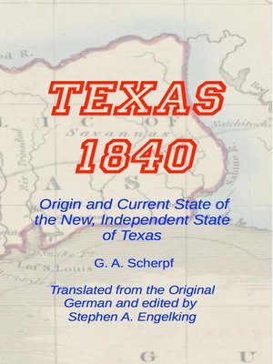 cover image of Texas 1840